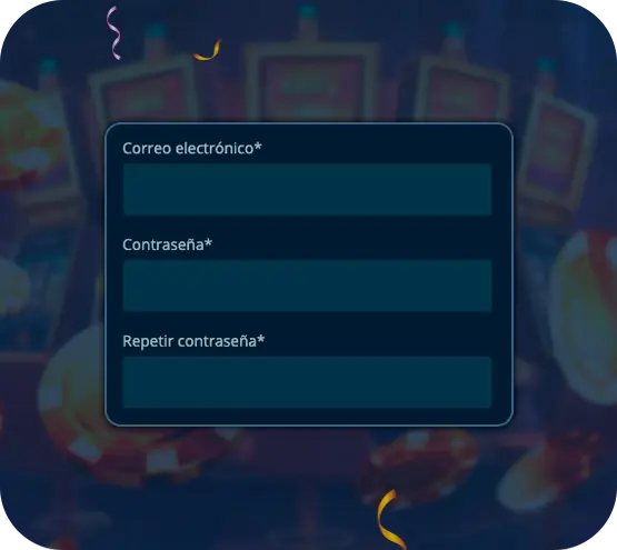 Datos personales para el registro.