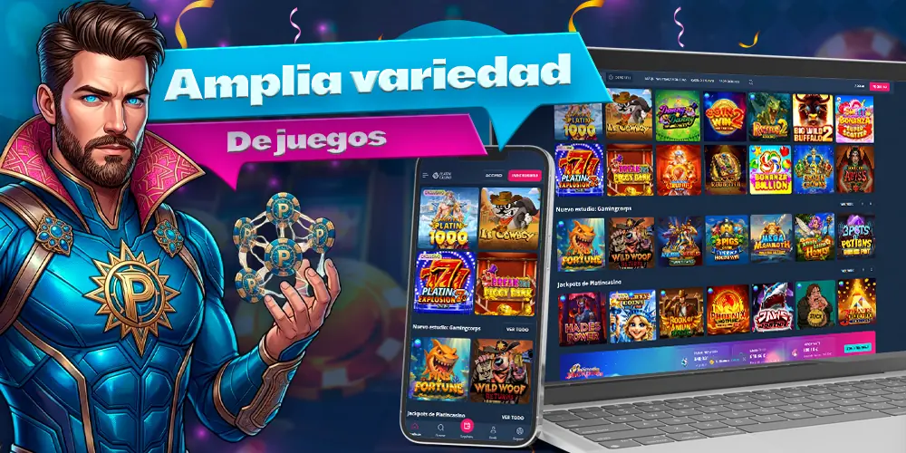 La mejor selección de juegos de azar.
